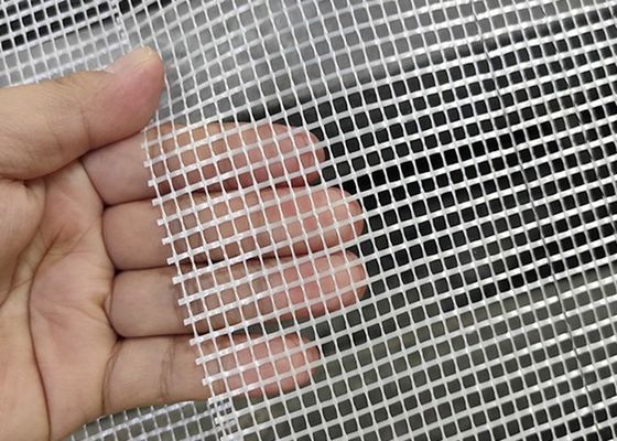 Izolacja cieplna 100g / M2 Odporność na wysoką temperaturę Siatka druciana z włókna szklanego dla przemysłu