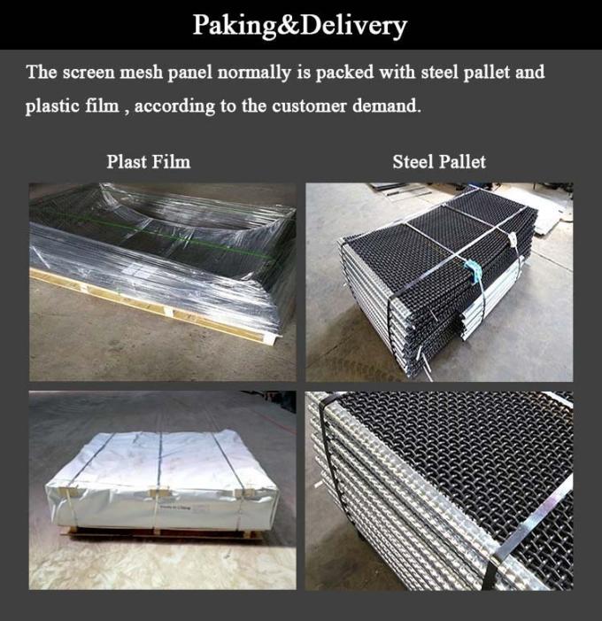 Ss316l 60-mikronowa podwójnie karbowana siatka druciana 0,8 mm Ekran architektoniczny 3