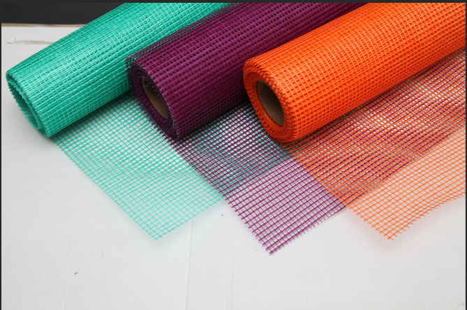 Siatka z włókna szklanego odporna na alkalia, 12mm×12mm, tkana gładko 1