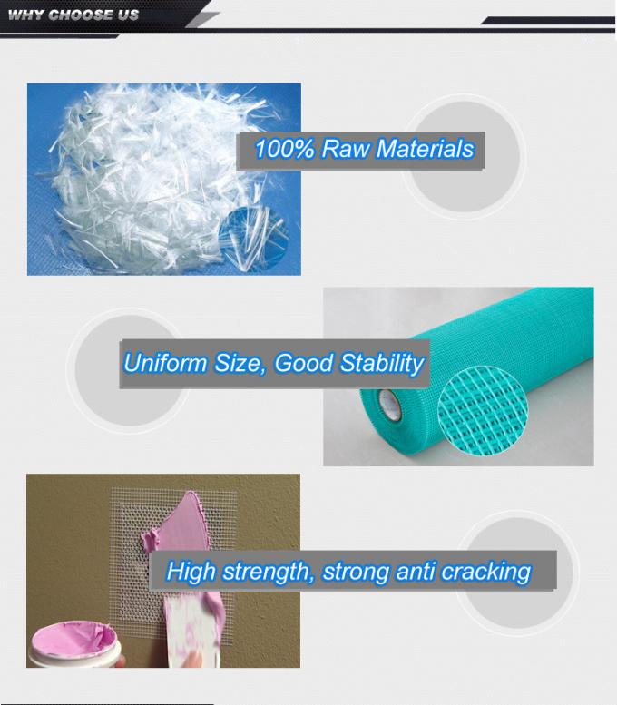 Wł&oacute;kno szklane siatki 16x18 Plain Woven do wzmocnienia ścian 2